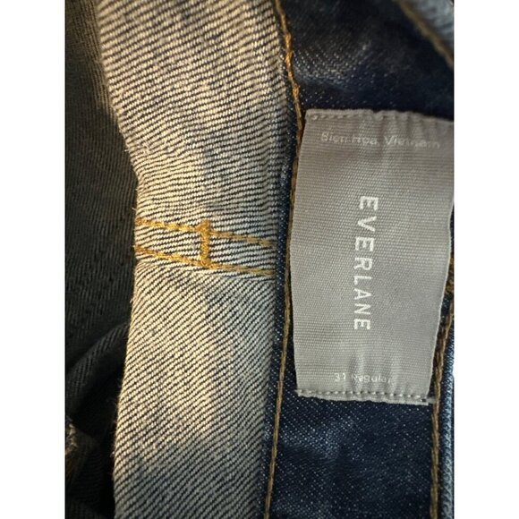 Everlane Distressed Frayed Hem Casual Style Jeans Size 31 - Picture 4 of 4